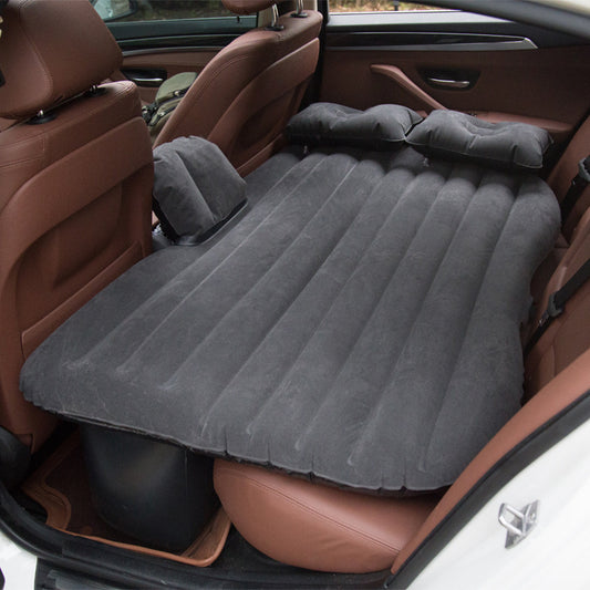 Inflatable Car Air Mattress - Premium Travel Bed for Back Seat Camping & Road Trips
