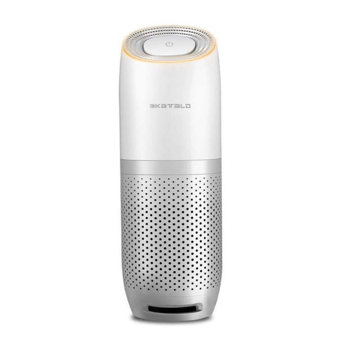 Premium Car Air Purifier with HEPA Filter - USB Powered 3-Stage Filtration & Negative Ion Generator